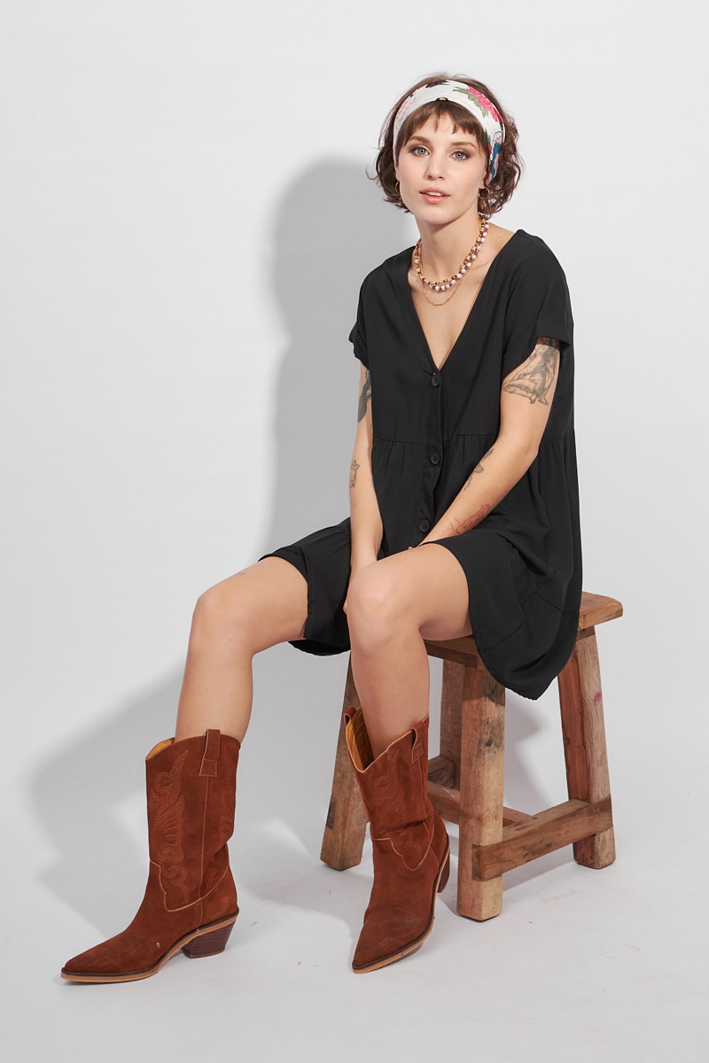 Vestido Corto Zafiro