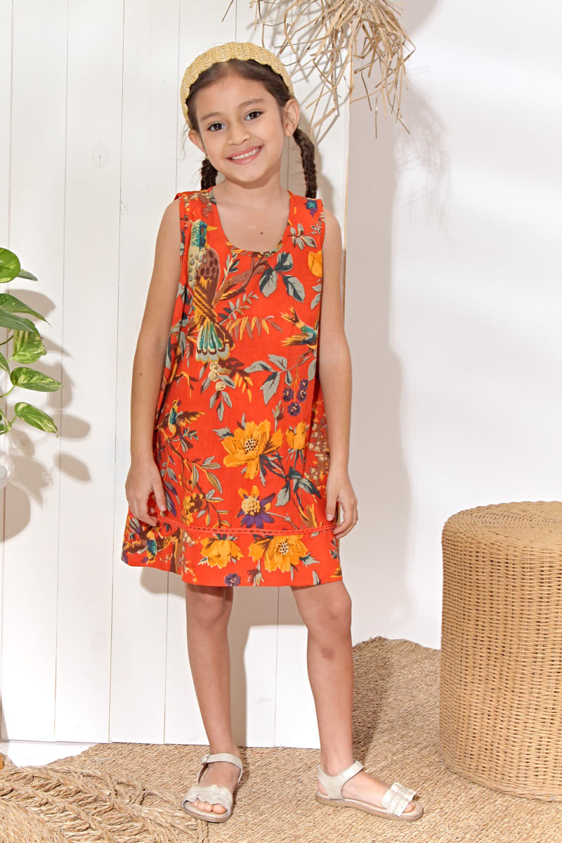 Vestido Kids Abril 2-6