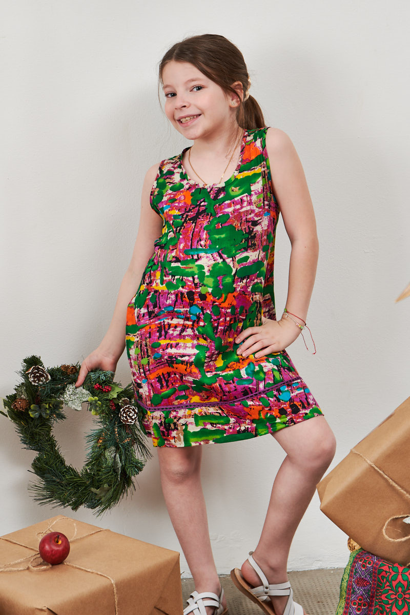 Vestido Kids Abril 8-12