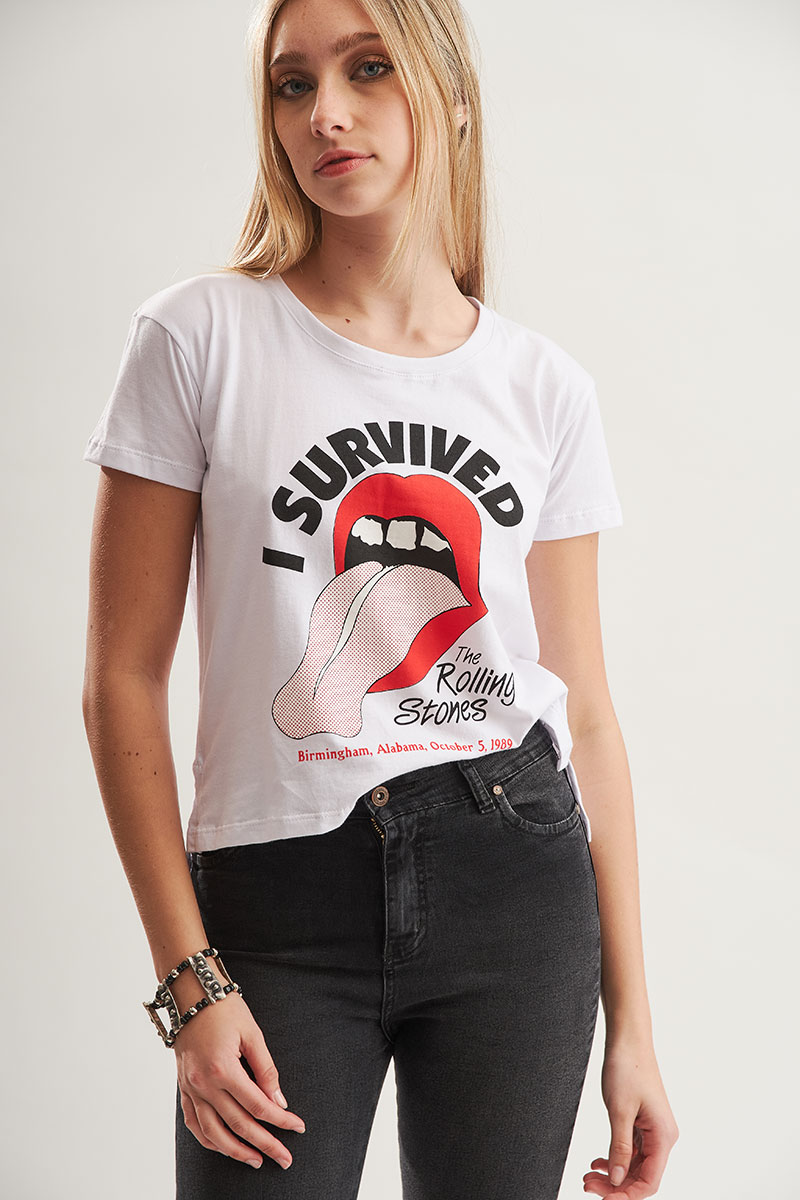 Remera Mc Survived