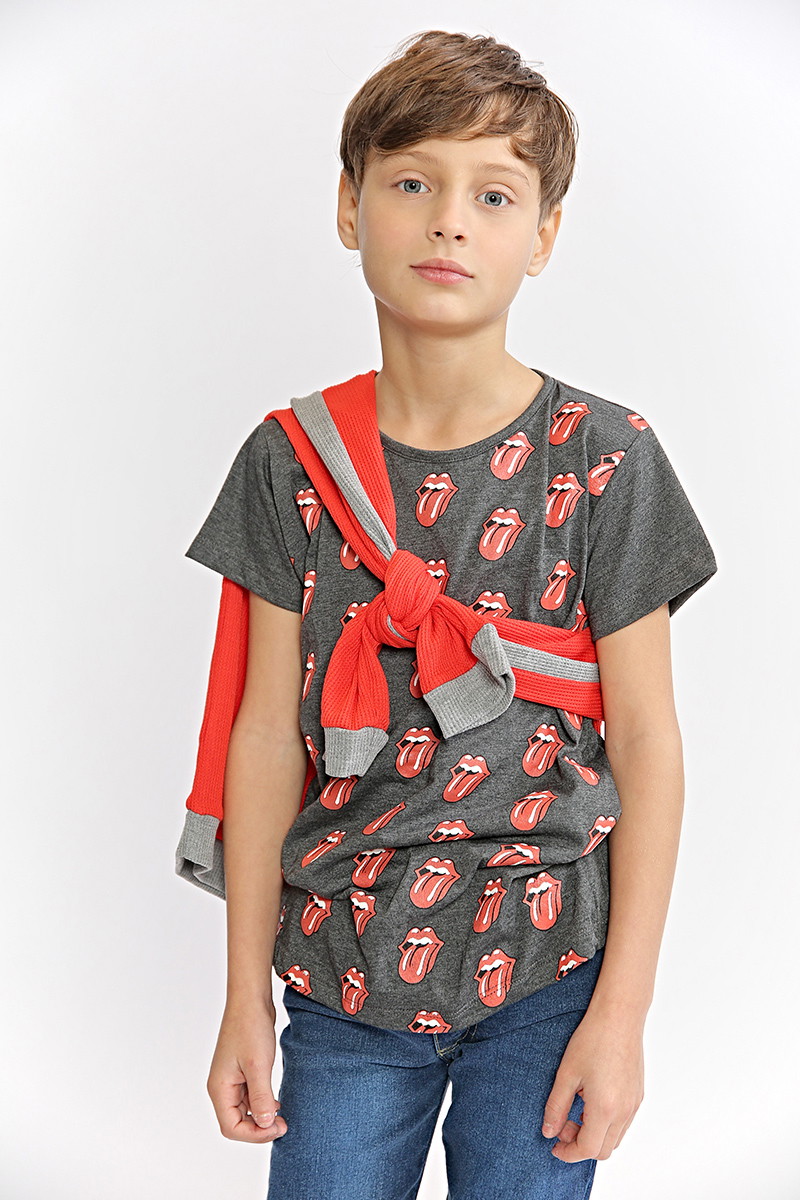 Remera Kids Lenguas 8-12