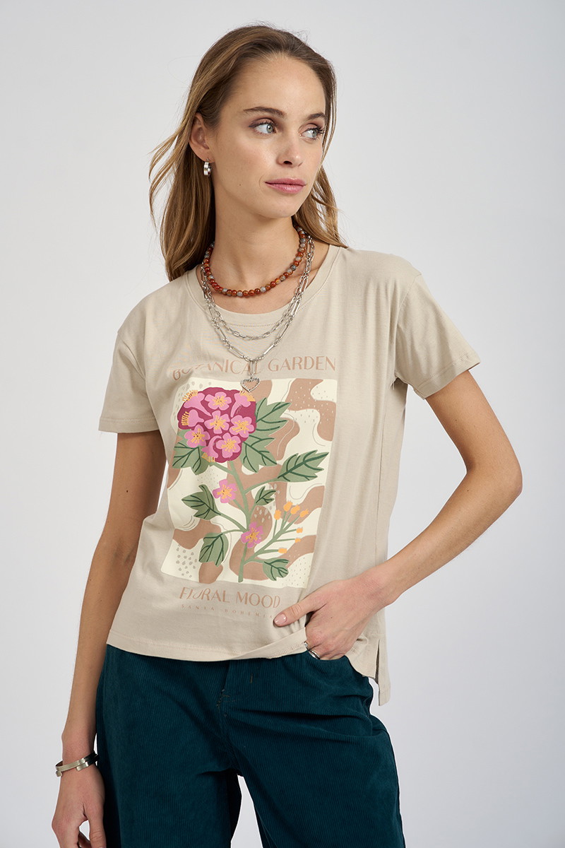 Remera MC Floral