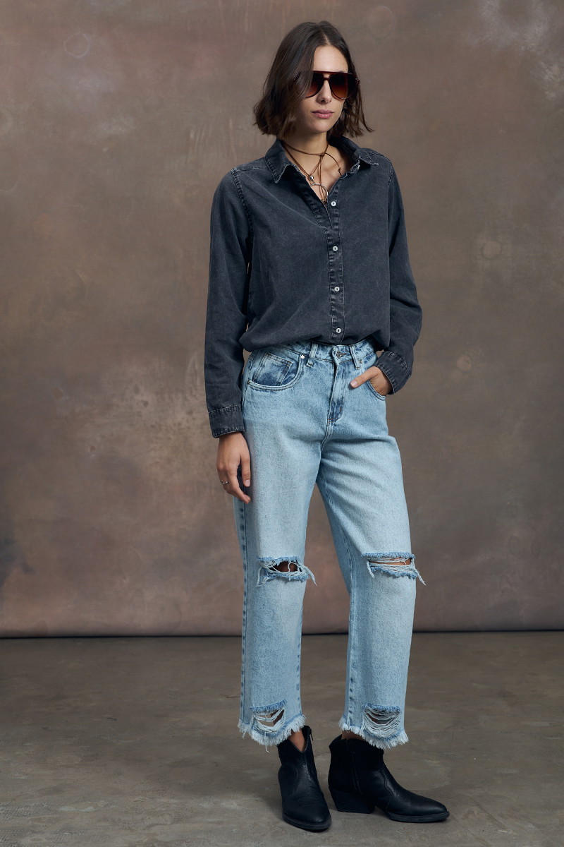 Jean Recto Crop Alanis