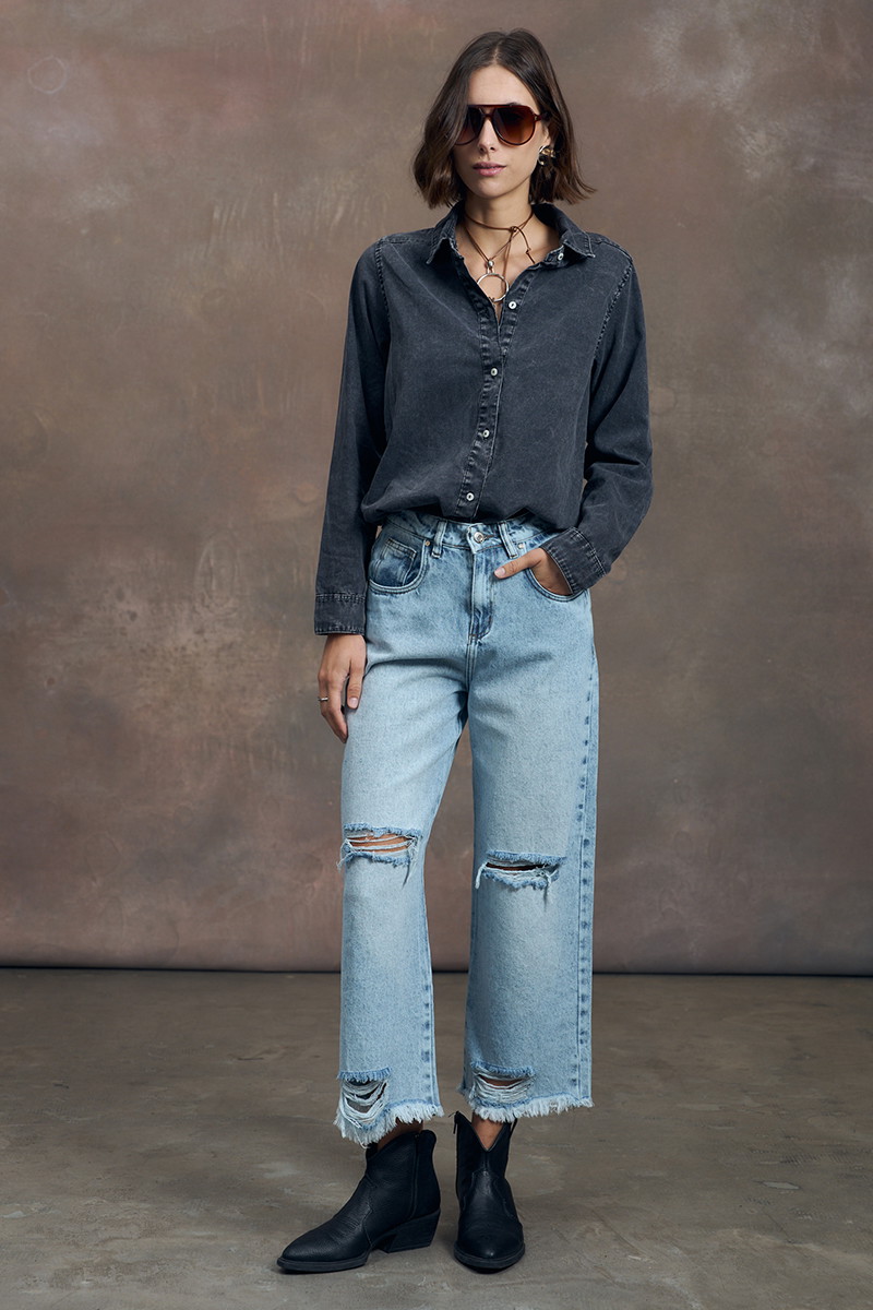 Jean Recto Crop Alanis