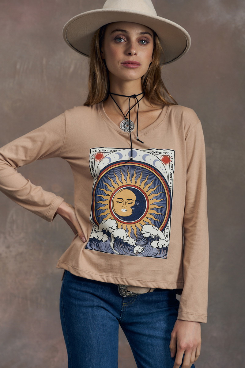 Remera ML Moonrise
