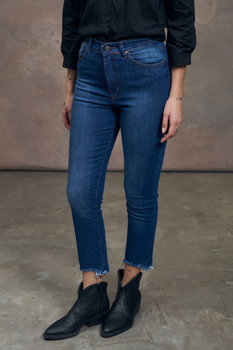 Jean Chupin Crop Bianca