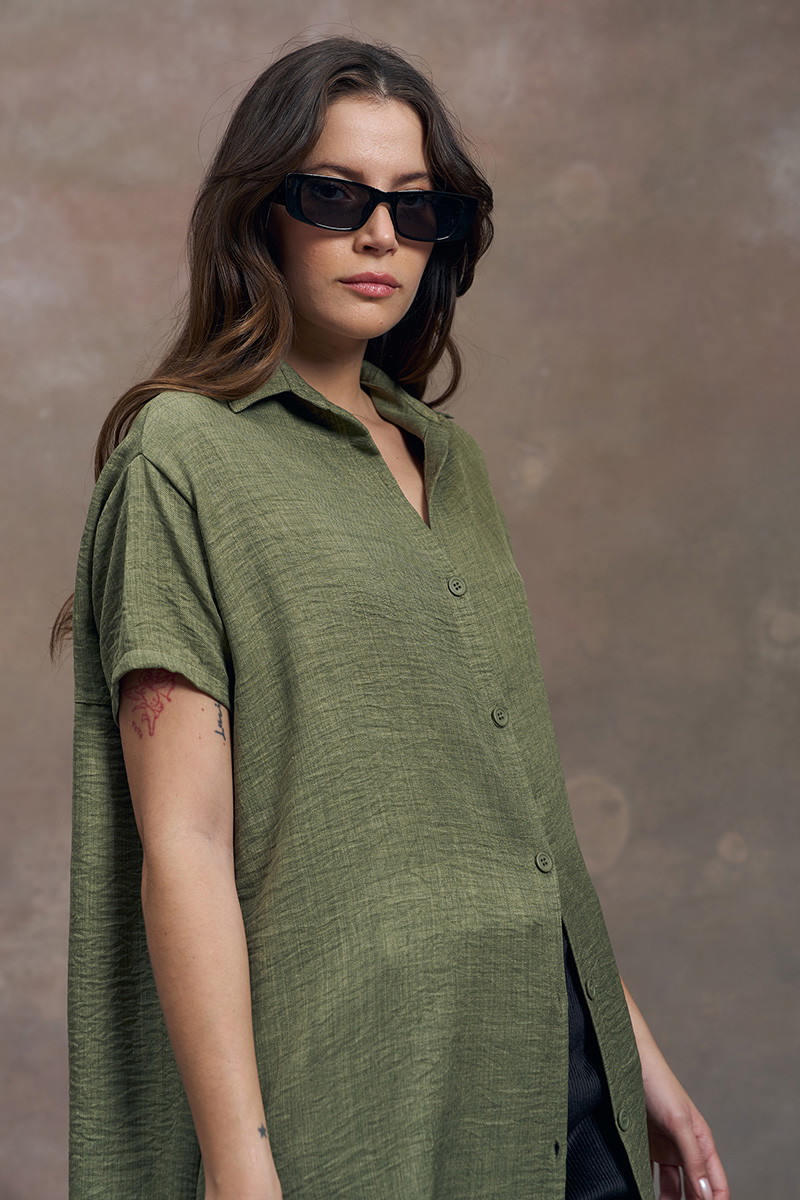 Camisa Larga Emilia
