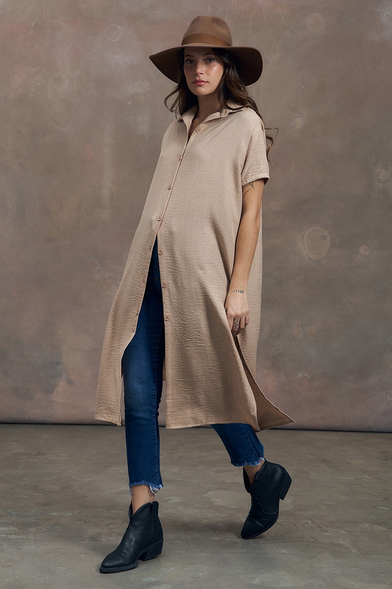 Camisa Larga Emilia