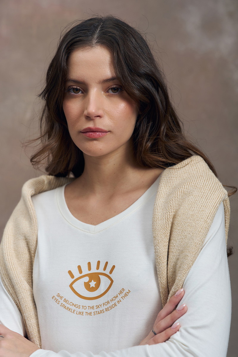 Remera ML Sparkle