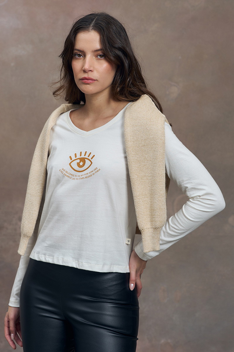 Remera ML Sparkle