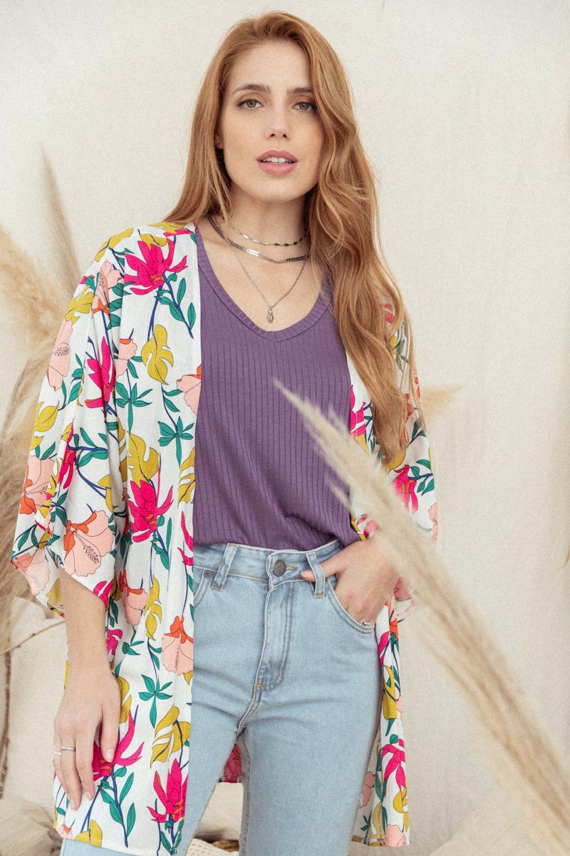Kimono Corto Chequia