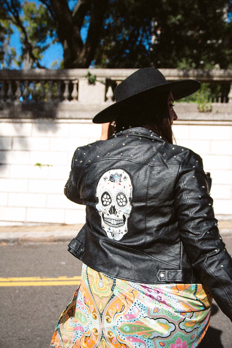 Campera Dark Calabera