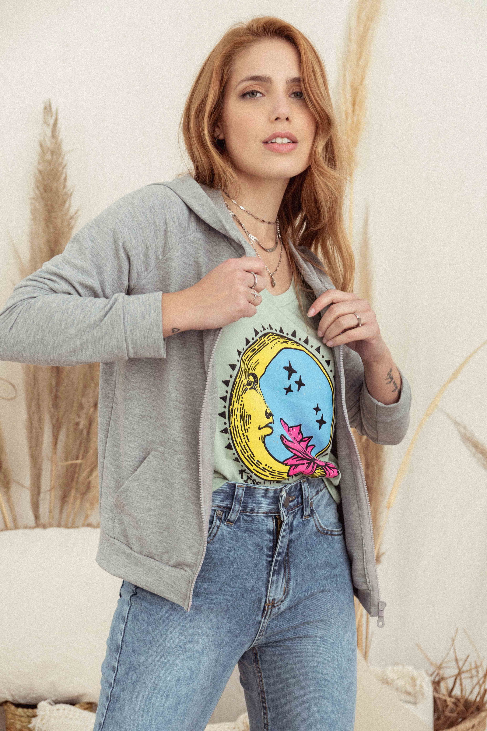 Campera Capucha Amanda