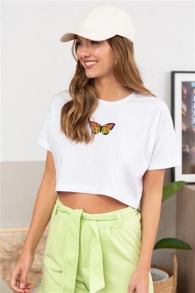 Remera Mariposa Parche
